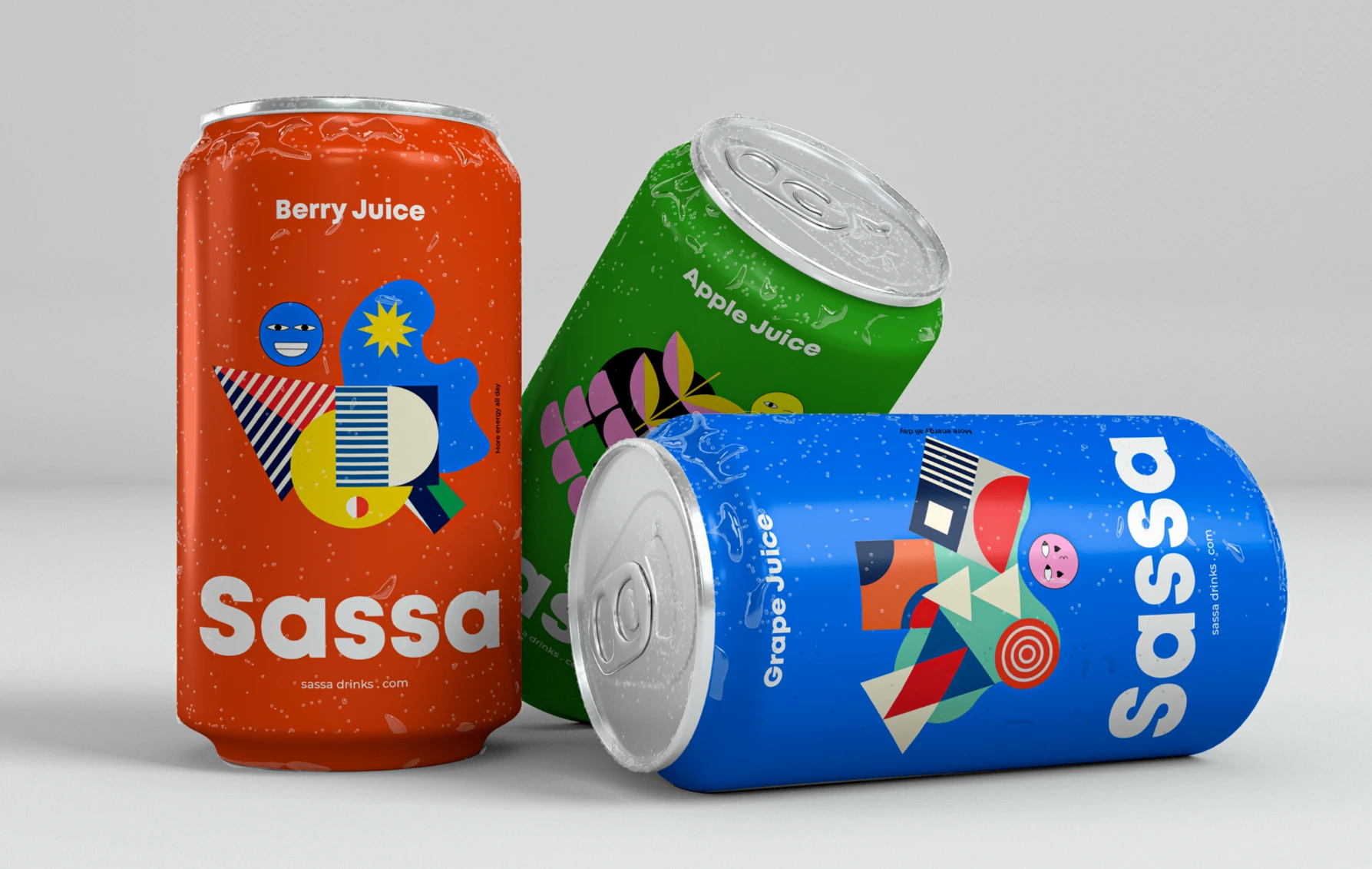 Sassa drinks package design