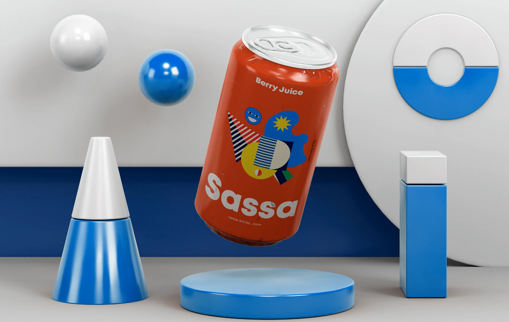 Sassa drinks package design